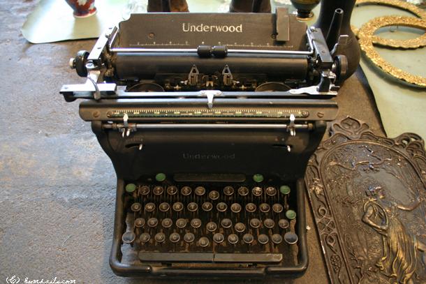Underwood typewriter