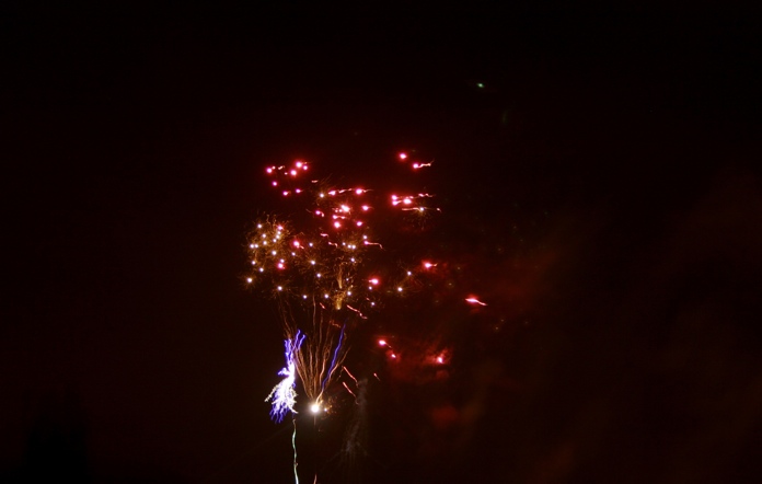 New Year's fireworks