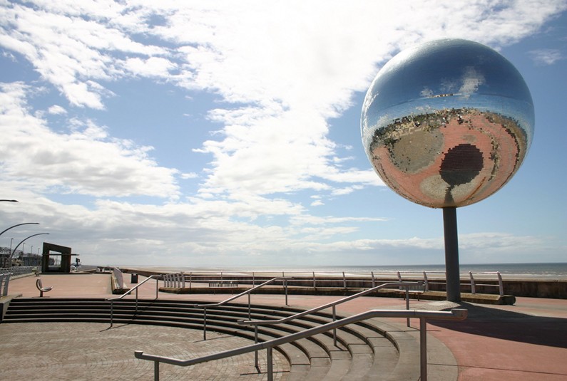 Blackpool beach